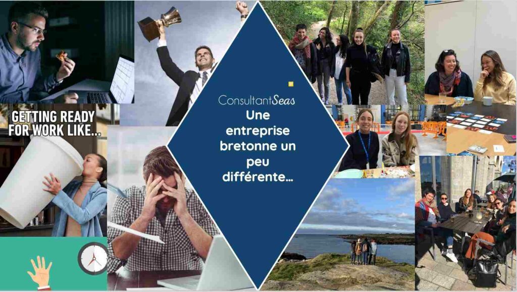 Les valeurs de ConsultantSeas : L'esprit d'équipe. ConsultantSeas, Une entreprise bretonne un peu différente...